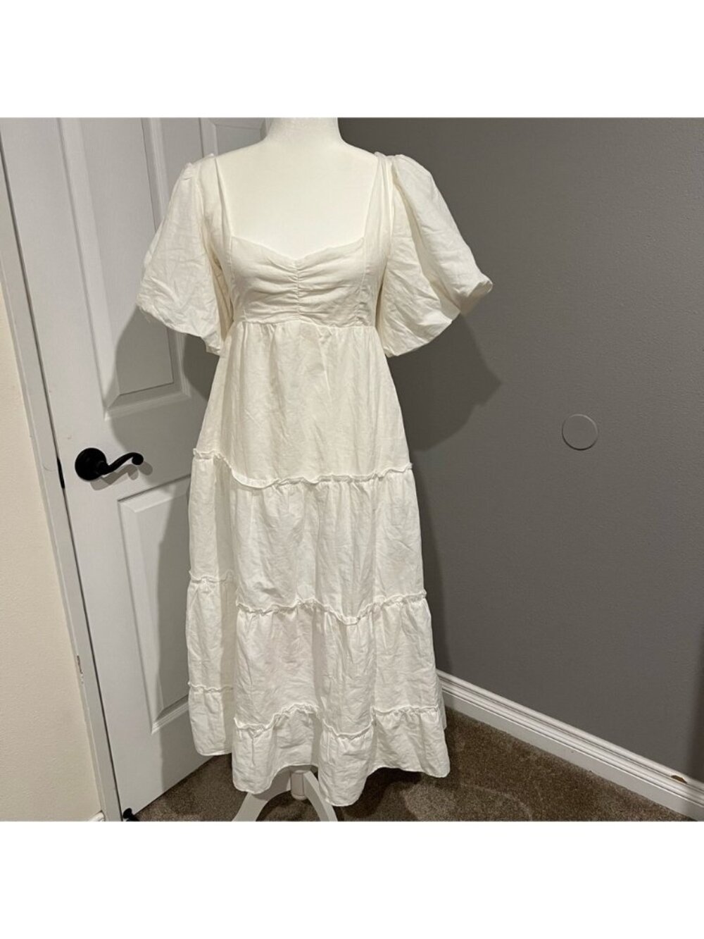 Show Me Your Mumu Cotten Blend Odette Midi Dress Size Small NWOT